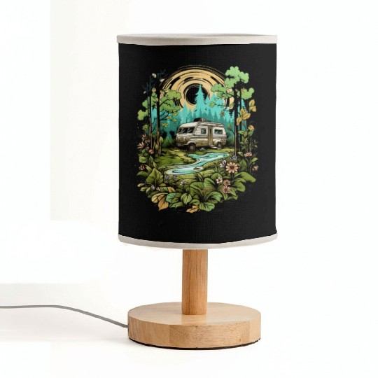 nature, freedom, independent, gift Fabric Lamps
