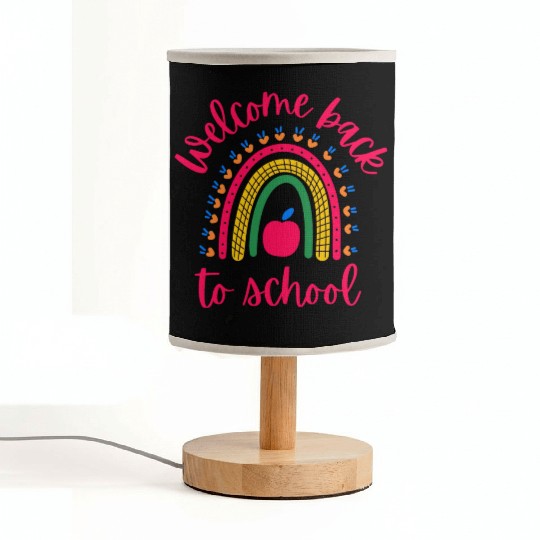 welcome back to school Fabric Lamps
