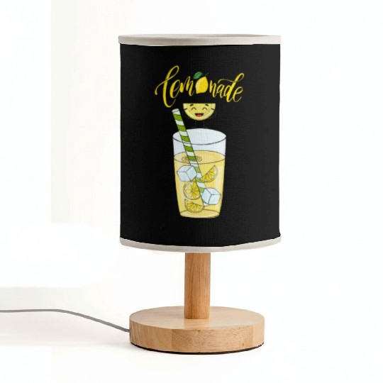 sweet lemonade Fabric Lamps