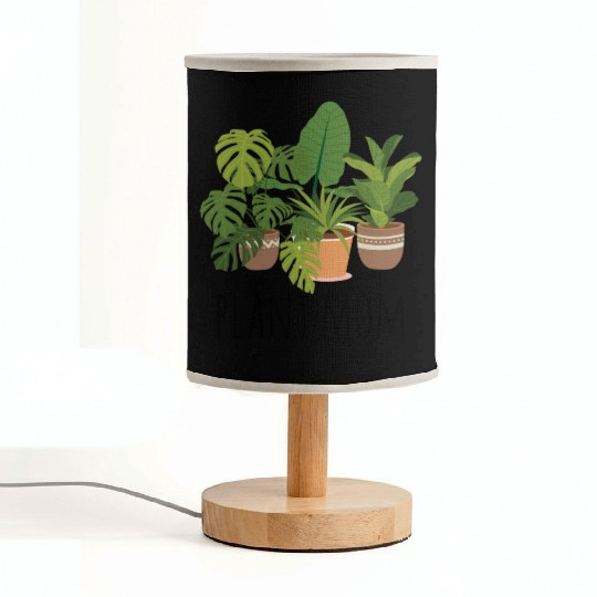 Houseplants Galore Plant Mom Fabric Lamps