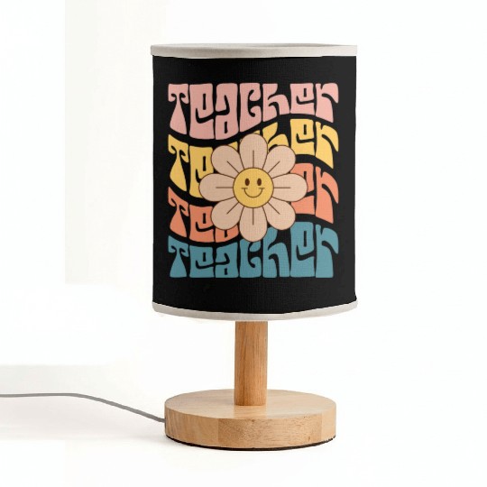 Teacher Daisy Colorful Fabric Lamps
