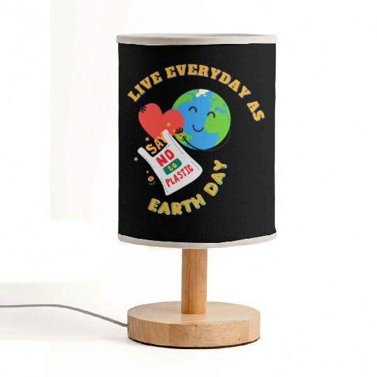 Earth day Fabric Lamps