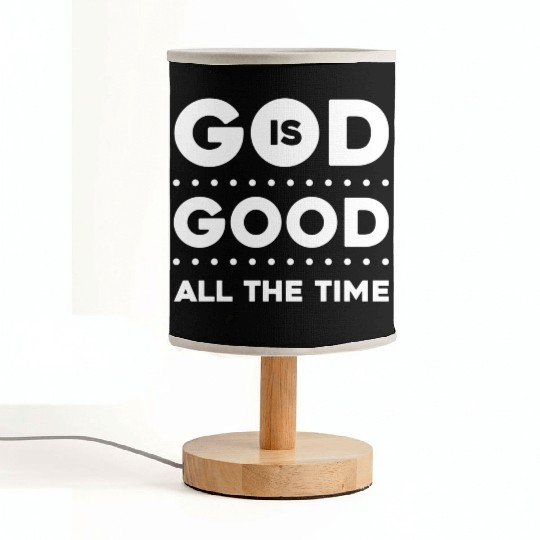 God Is Good Love Jesus Christian Christmas Fabric Lamps