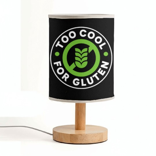 Too Cool For Gluten Fabric Lamps