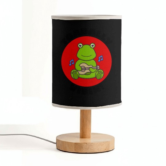 Toadally Vibin Toad Pun Fabric Lamps