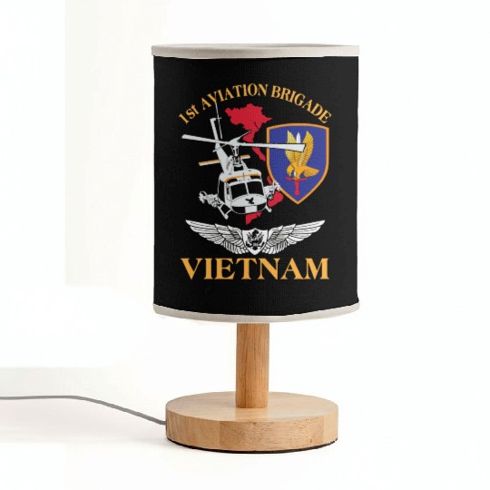 1st Aviation Brigade Vietnam Fabric Lamps