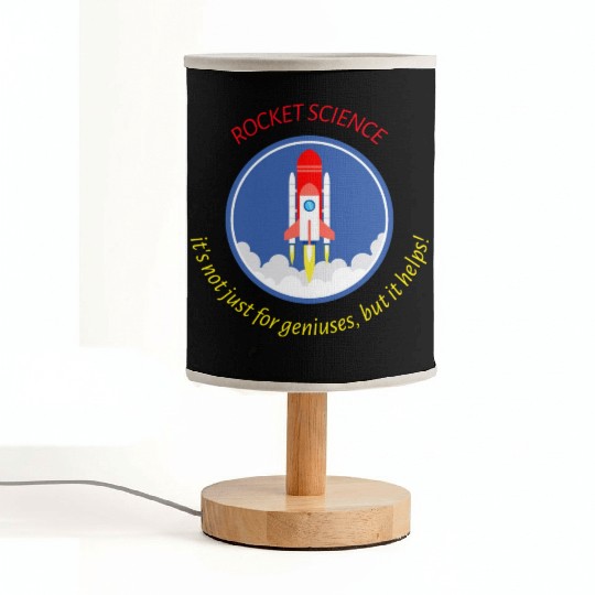Rocket Scientist Fabric Lamps