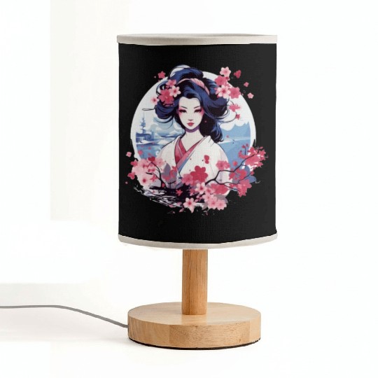 Geisha of Japan Fabric Lamps