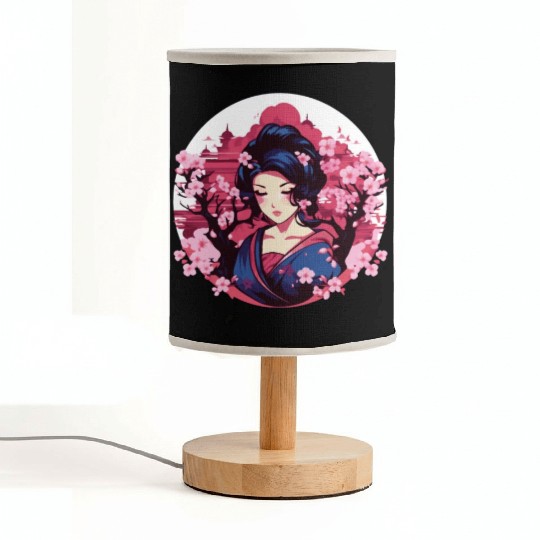 Geisha of Japan Fabric Lamps