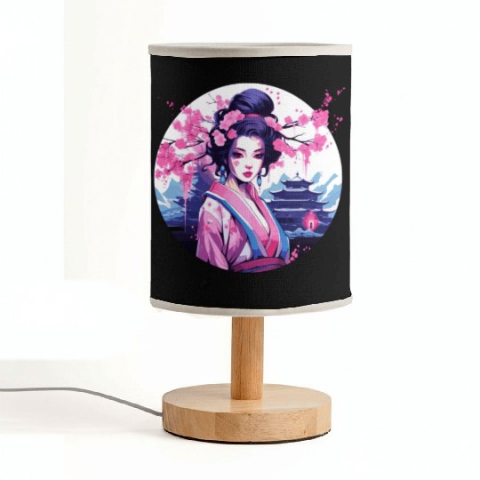 Geisha of Japan Fabric Lamps