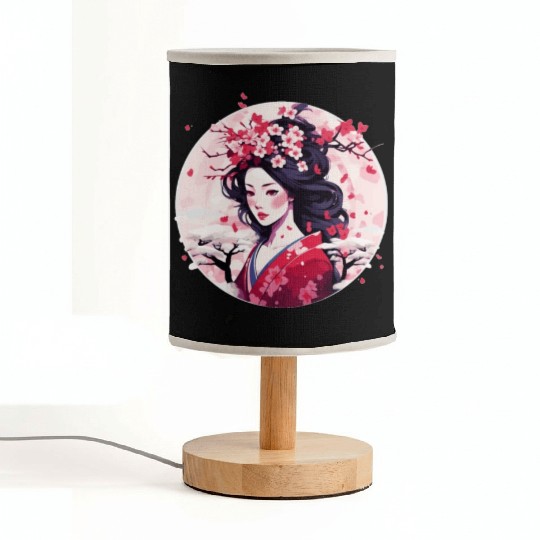 Geisha of Japan Fabric Lamps