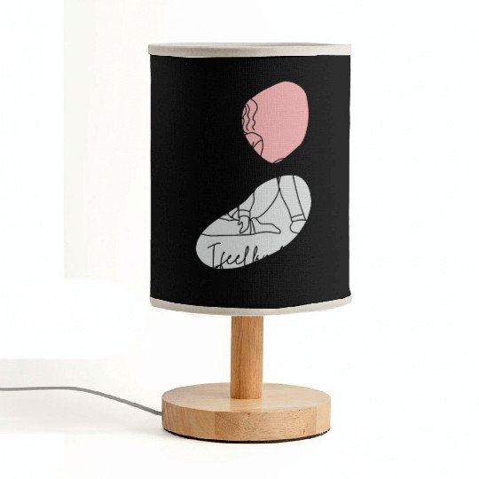 i feel lonely Fabric Lamps