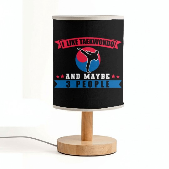 TKD Korean Martial Arts Tae Kwon Fabric Lamps