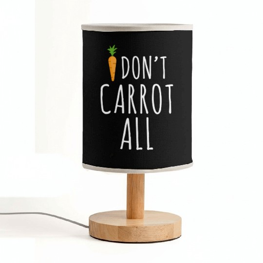 Funny Gardening Carrot Fabric Lamps