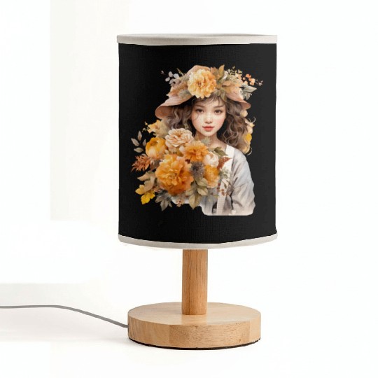 Wild Flowers Fabric Lamps Design - Funny gift