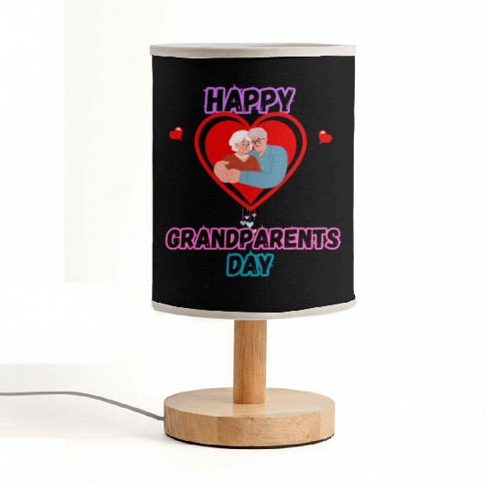 Happy Grandparents Day Fabric Lamps