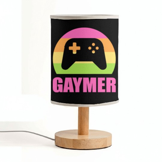 Gaymer Gamer And Nerd Gift Fabric Lamps