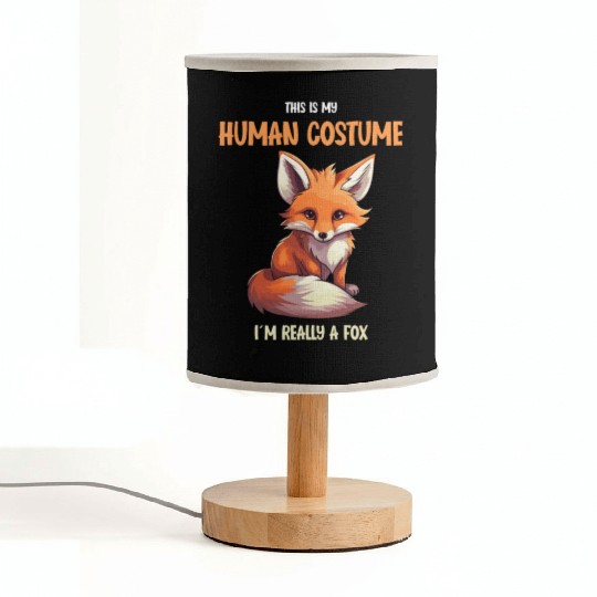 Cute Fox Halloween Fabric Lamps | This is My Human