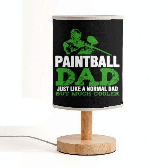 Paintball Dad Joke Daddy Airsoft Gear Camo Vest Fabric Lamps