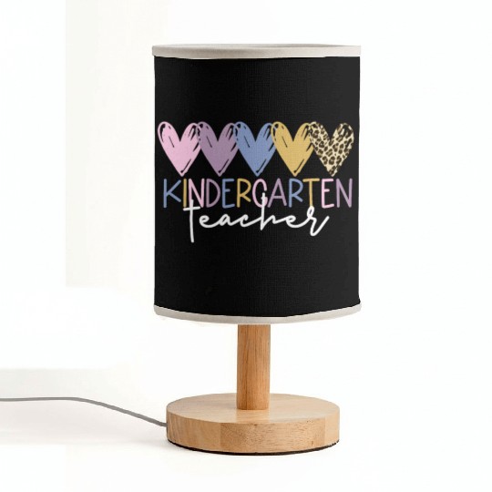 Kindergarten Teacher Back To School Kindergarten Fabric Lamps