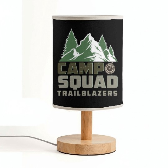CAMP SQUAD TRAILBLAZERS Fabric Lamps