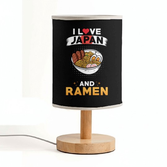 Ramen Japan Love Japanese Food Fabric Lamps