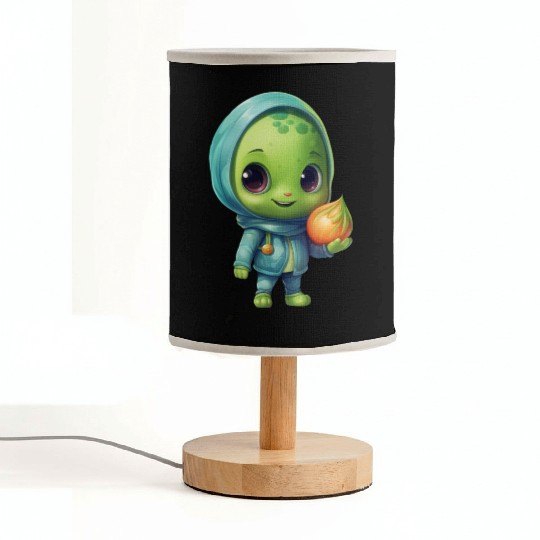 Sweet Alien Onion: Veggie Enchantment Fabric Lamps