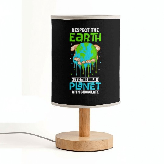 Climate Change Environmental Earth Day Planet Fabric Lamps