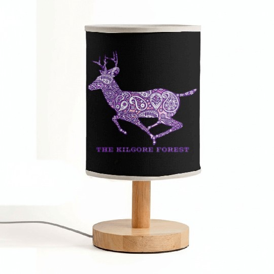 Deer - Violet Fabric Lamps