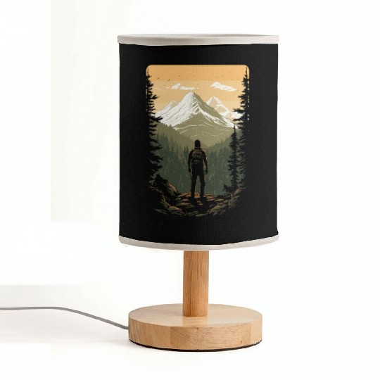 Camouflage Your Passion for Hunting Deer Fabric Lamps