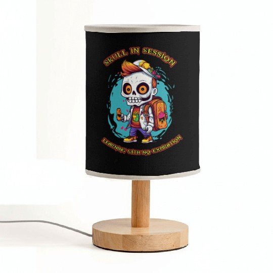 day of the dead - back to school Fabric Lamps