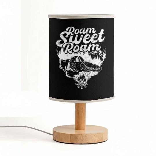 Roam Sweet Roam - Road Trip Fabric Lamps