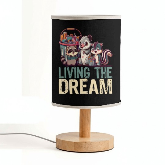 Living The Dream - Cute Anime Kawaii Japanese Love Fabric Lamps