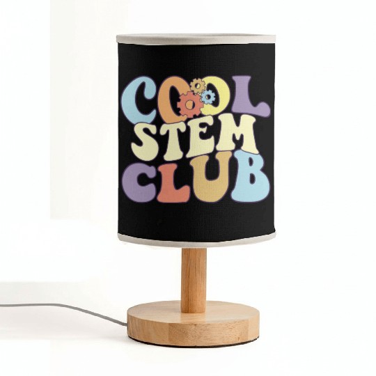 Cool STEM Club I Love Math Proud Stem Teacher Fabric Lamps
