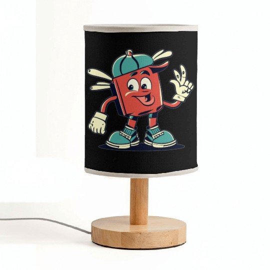 Classic Cartoon Grins Fabric Lamps
