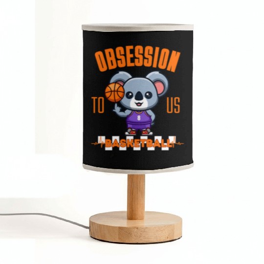 obsession to us basketball Fabric Lamps