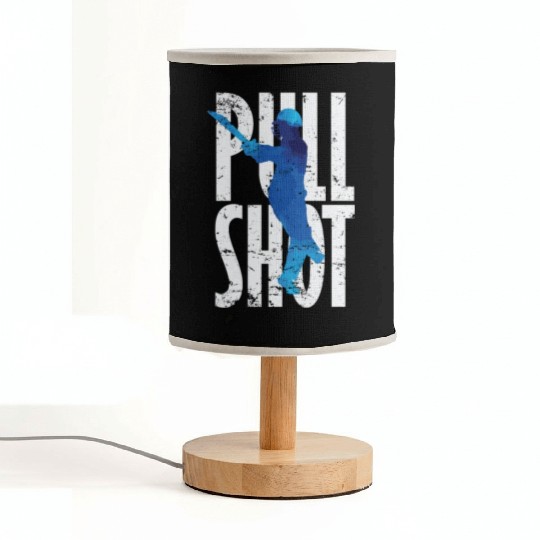 Cricket Pull Shot Sports Moment Fabric Lamps
