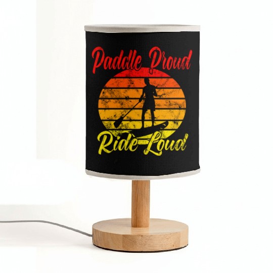Paddle Proud Ride Loud Fabric Lamps