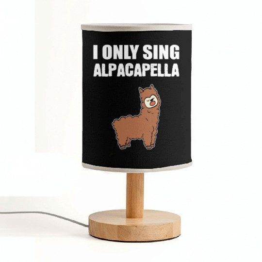 Alpacapella Orchestra Member Gift Fabric Lamps