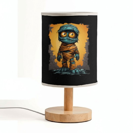 Halloween Spooky Cartoon Mummy Fabric Lamps