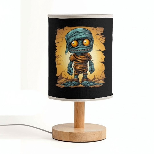 Halloween Spooky Cartoon Mummy Fabric Lamps