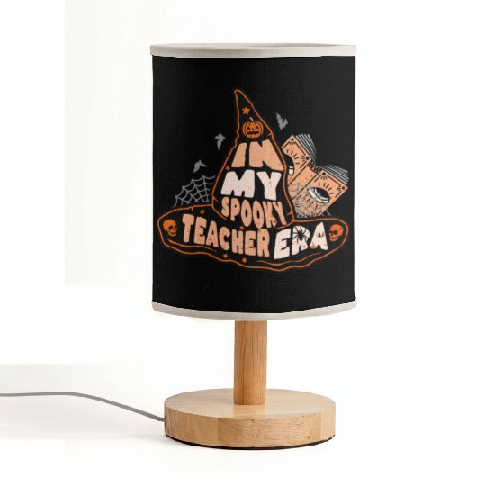 In My Spooky Teacher Era Witch Fabric Lamps