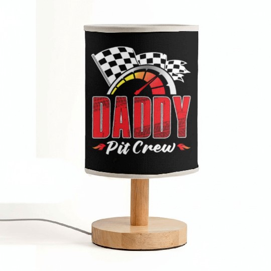 Daddy Pit Crew Fabric Lamps