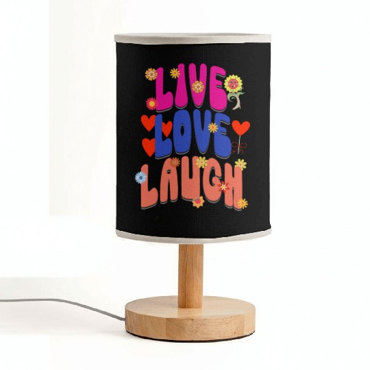 LIVE LOVE LAUGH Fabric Lamps