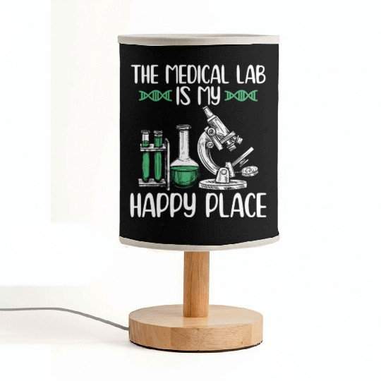Medical lab technicians | Lab chemistry gifts Fabric Lamps