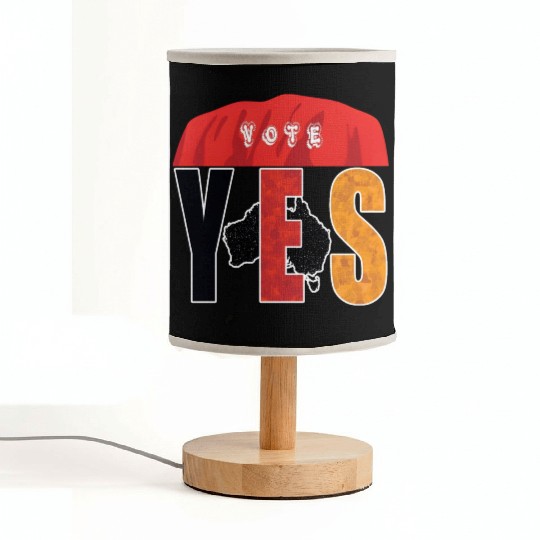 Yes to the Voice to Parliament Fabric Lamps