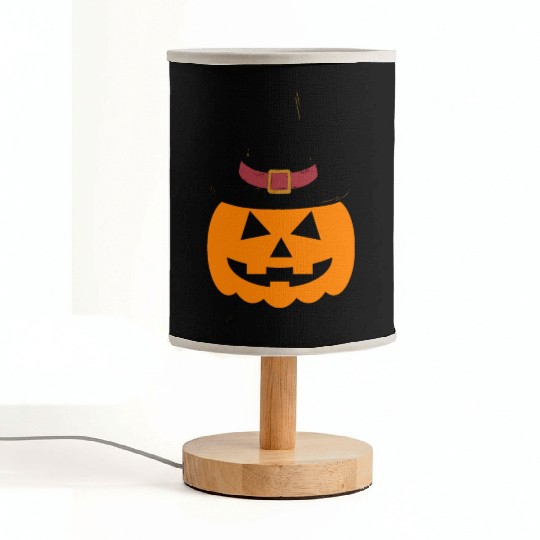 Pumpkin with hat Fabric Lamps - Funny Halloween