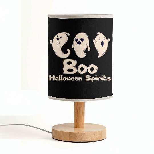 Enchanted Halloween: Boo Halloween Spirits Fabric Lamps