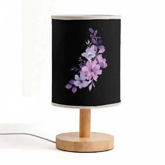 Lavender beautyfull desing Fabric Lamps for girl
