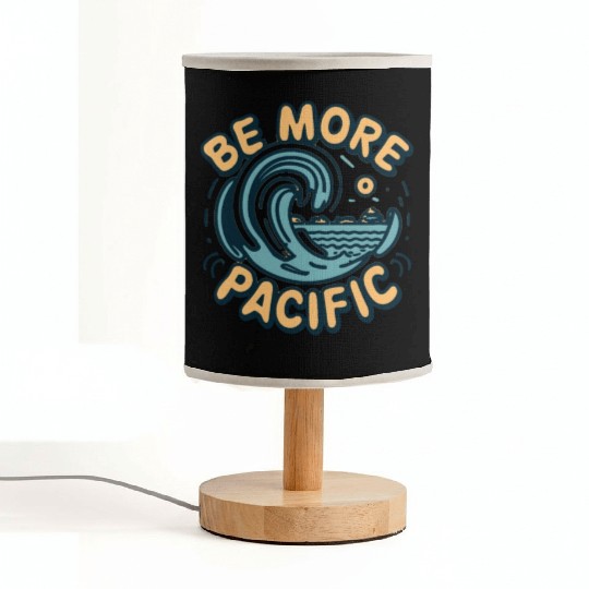 Pacific Ocean Summer Fabric Lamps | Vintage Sea Vibe